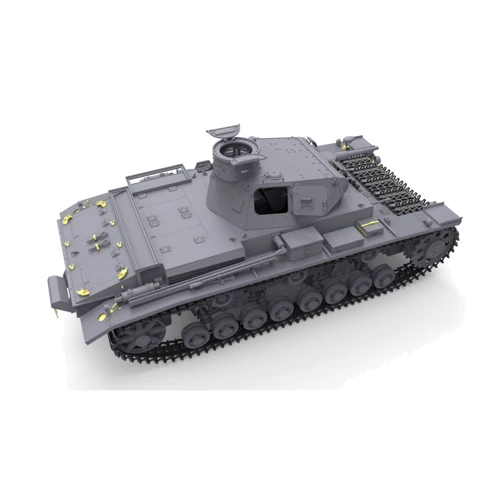 Збірна модель MiniArt Німецький танк Pz.Kpfw.III Ausf. D / B. (MA35213) фото 4