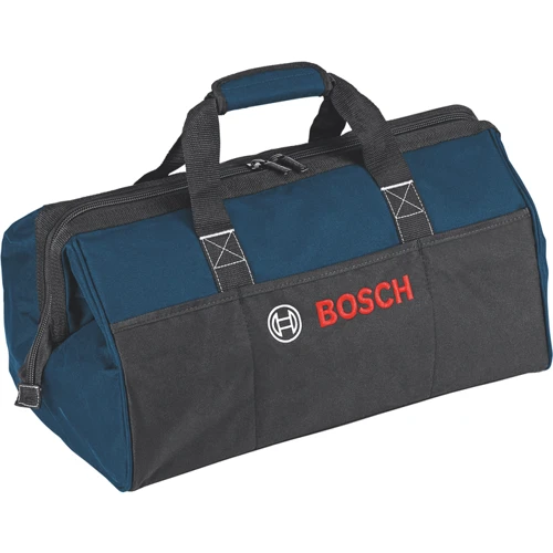 Набір інструментів Bosch перфоратор GBH 180 + шуруповерт GSR 18V-50 + кутова шліфувальна машина GWS 180 LI + 2 акумулятори GBA 18V 5.0Ah + зарядний пристрій GAL 1880 CV + сумка для інструменту (061599M: Харчування от аккумулятора