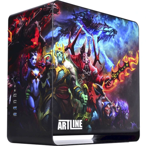 Корпус QUBE Eagle Dota Heroes Printed (QBX3M_WBNU3PD2Q): Типорозмір Midi-Tower