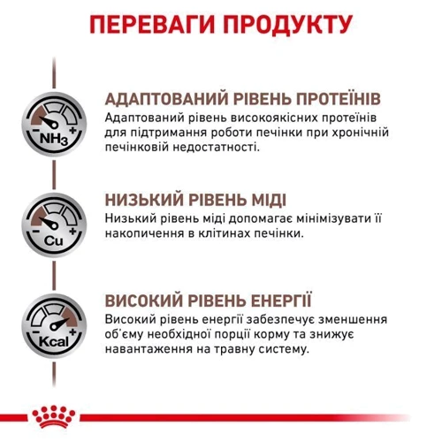 Сухий корм для собак Royal Canin Hepatic при захворюваннях печінки 1.5 кг (39270151): Клас Супер премиум