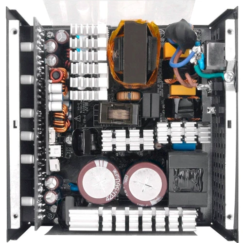 Блок питания Thermaltake Toughpower PF3 1200W Platinum (PS-TPD-1200FNFAPE-3): Коннекторы 20 + 4pin / 2x4+4pin / SATA: 12 / Molex: 8 / 5x6+2pin / 1xPCIe 12VHPWR / 1xFDD