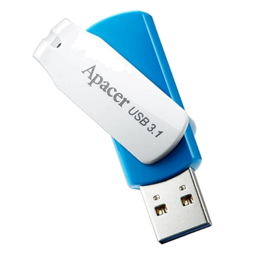 USB-флешка Apacer AH357 32GB USB 3.1 Blue (AP32GAH357U-1): Объем памяти 32 GB