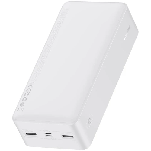 Внешний аккумулятор Baseus Power Bank 30000mAh Bipow Display 15W White (PPDML-K02): Количество USB 3