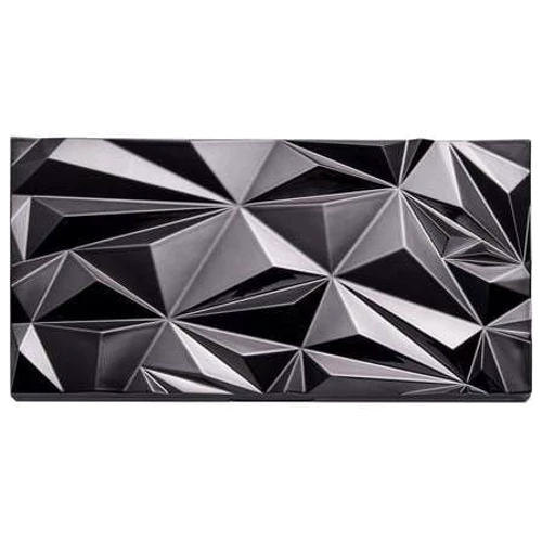 Makeup Revolution Glass Eyeshadow Palette Black Ice Тени для век Палитра 15 цветов 16.5 g: Тип теней Запеченные
