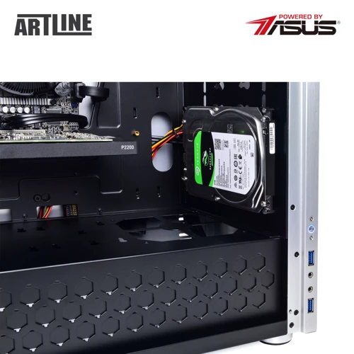 Персональный компьютер (ПК) ARTLINE WorkStation W21 (W21v10): Размеры 360x218x398