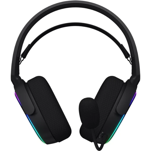 Наушники Hator Phoenix Wireless RGB Tri-mode Black (HTA-870): Тип конструкции полноразмерные