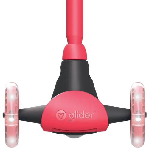 Самокат YVolution YGlider KIWI Красный Y101258: Конструкция рамы цельная