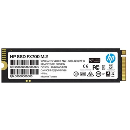 HP FX700 512 GB (8U2N1AA) UA: Обсяг 512 ГБ