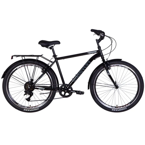 Велосипед Discovery PRESTIGE MAN 2022 26 чорний OPS-DIS-26-465