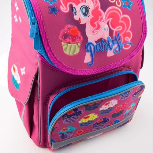 Рюкзак школьный каркасный Kite My Little Pony LP19-501S-2: Спинка Ортопедическая (анатомическая)