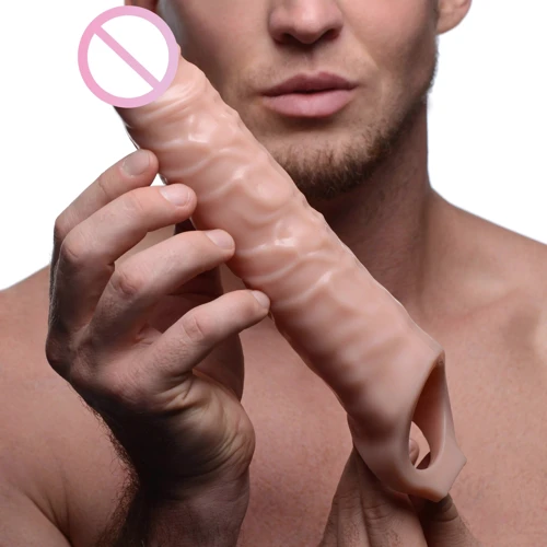 Насадка на пенис Size Matters 3 Inch Extender Sleeve Flesh