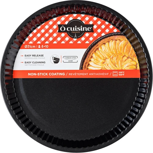 Форма для пирога O CUISINE 31см 1.8 л (MC31BN6): Діапазон температур, ° C 230