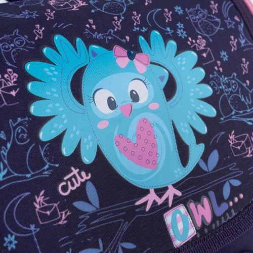 Рюкзак GoPack Education каркасный 5001S-2 Pretty Owl (GO24-5001S-2): Корпус рюкзака Каркасный