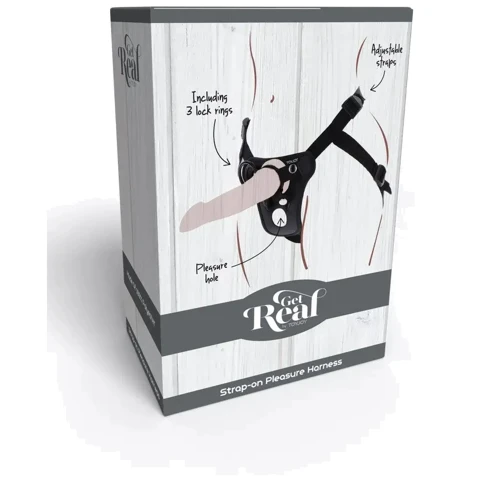 Трусики для страпона Toy Joy Strap-On Pleasure Harness (черный)