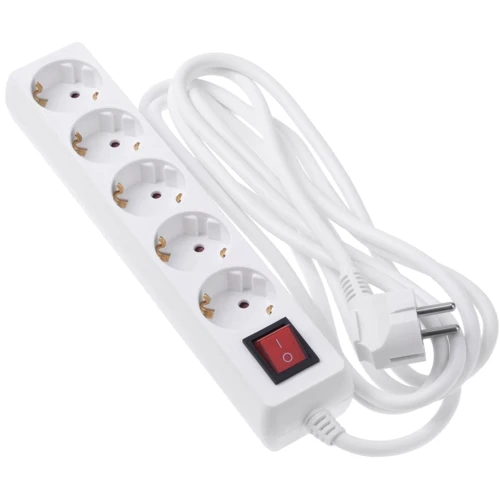 Сетевой фильтр 2E 5xSchuko, 1.8м (2E-U05ESM1.8)