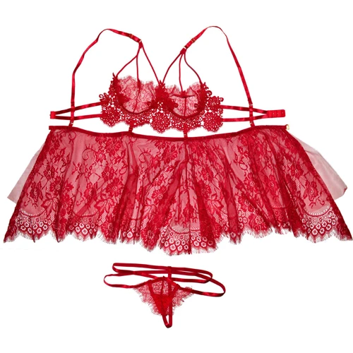 Пеньюар NDS 019-2 One Size Burgundy (23539)