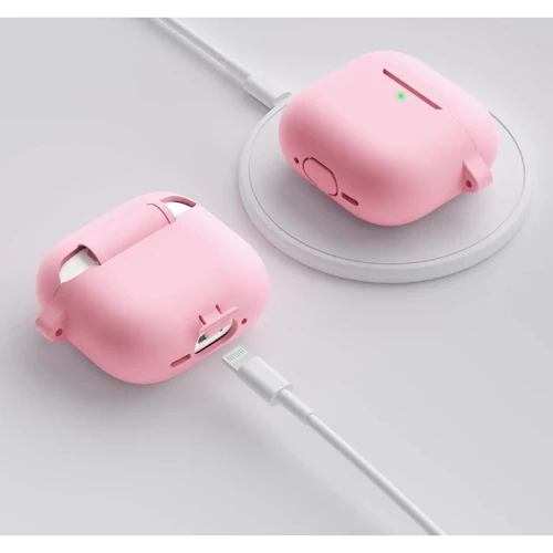 Чехол KeyBudz Elevate Series Keychain Blush Pink (AP4_S8_BPK) for Apple AirPods 4 фото 5