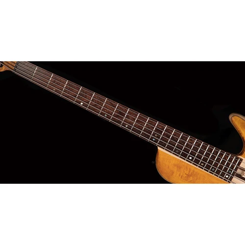 Бас-гитара CORT A5 Plus SC (Amber Open Pore) w/case