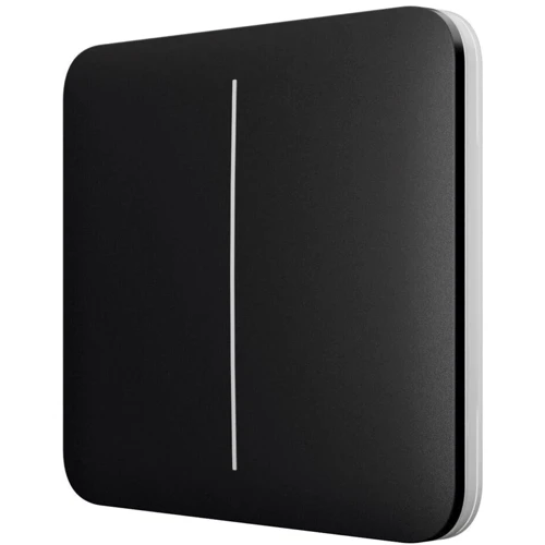 Кнопка Ajax SoloButton 2-gang for LightSwitch Jeweler Black фото 3