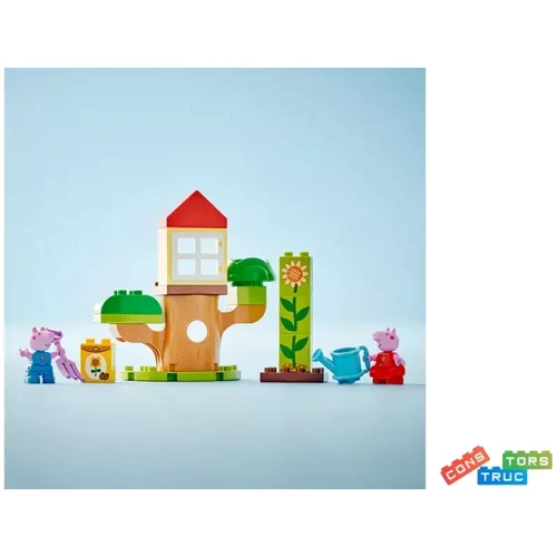 Конструктор LEGO DUPLO Peppa Pig Сад и домик на дереве Пеппы (10431): Количество деталей, шт. 20