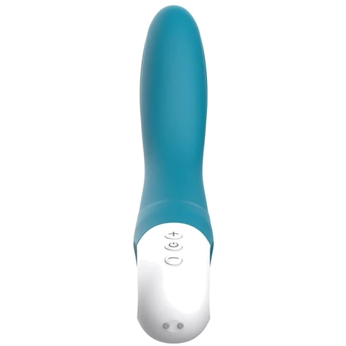 Вибратор точки G Liebe Bend It Rechargeable Ocean Blue, 10 режимов, очень мощный, гибкий ствол
