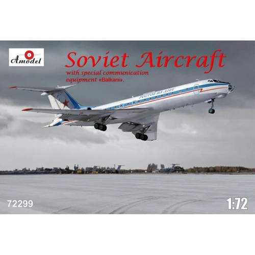 Пассажирский самолет AMODEL Туполев Ту-134АК с спецтехникой Балканы