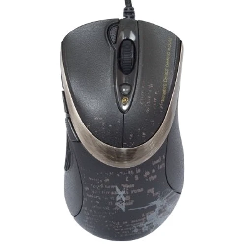 Мишка A4 Tech F4 USB Black: інтерфейс підключення дротова USB