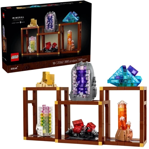 Конструктор LEGO Ideas Коллекция минералов (21362)