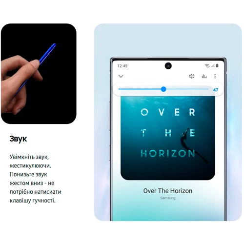Стілус Samsung S Pen Black (EJ-PN970BBRGRU) для Samsung Galaxy Note 10 / 10+ фото 6