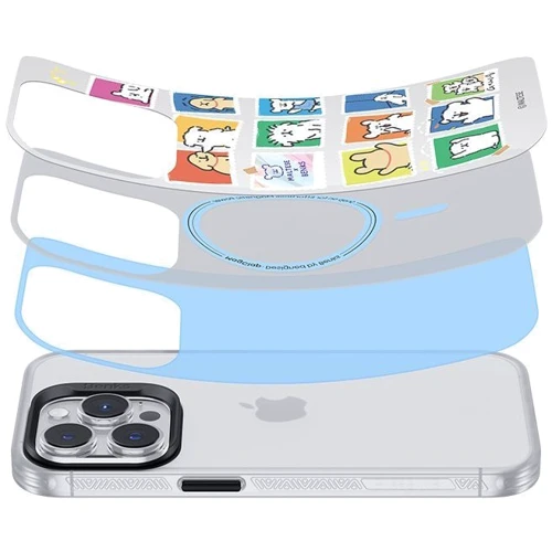 Чехол для iPhone Benks Stamp Puppies MagSafe for iPhone 15 Pro фото 5