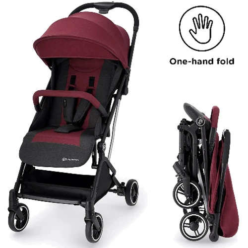Прогулочная коляска Kinderkraft Indy Burgundy (KKWINDYBRG0000): Количество блоков 1