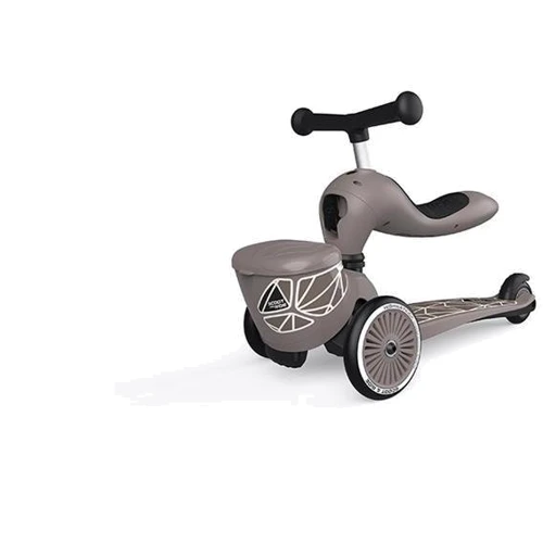 Самокат детский Scoot&Ride серии Highwaykick-1 Lifestyle коричневый (SR-210621-BROWNLINES) фото 7