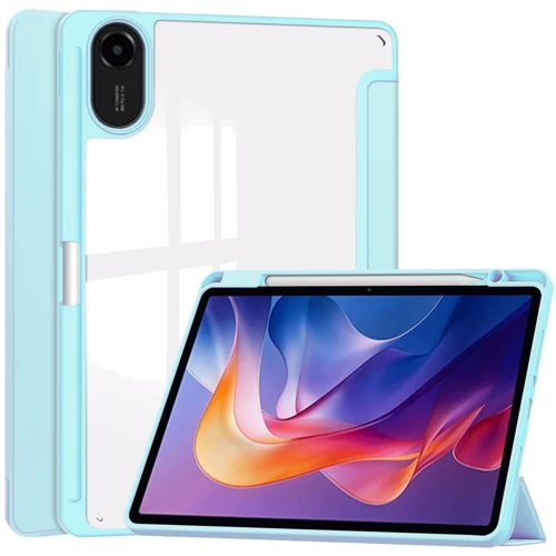 Аксесуар для планшетних ПК BeCover Soft Edge TPU з Pencil Mount Light Blue для Xiaomi Redmi Pad 2 (713661): Колір блакитний