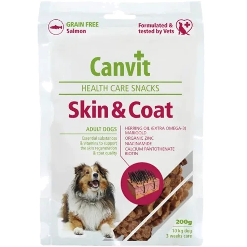 Лакомства для собак Canvit Skin and Coat 200г (can508778)