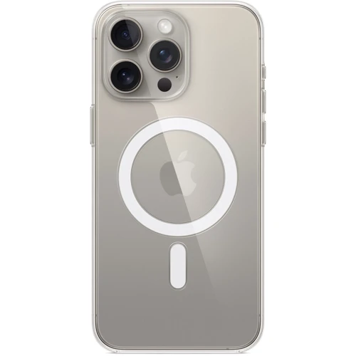 Чехол для iPhone Apple iPhone 15 Pro Max Clear Case with MagSafe (MT233ZM/A): Тип чехла накладка на заднюю часть