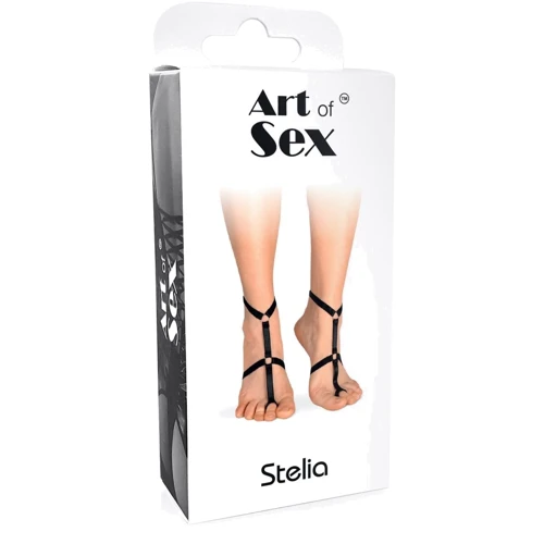 Чокер на 2 ножки Art of Sex - Stelia (белый)