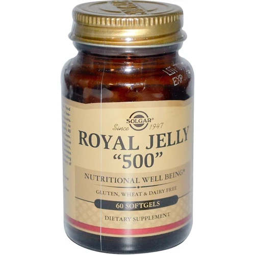 Solgar Royal Jelly "500" 60 Softgels
