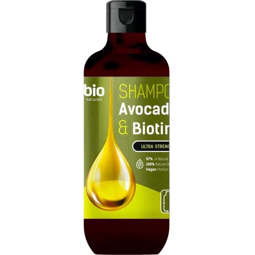 Bio Naturell Shampoo Avocado Oil & Biotin Шампунь для всех типов волос 355ml