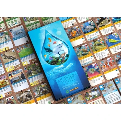 Настольная игра Igames Новый Ковчег: Морские Миры (Ark Nova: Marine Worlds) (укр.) (ВР_НКМС) фото 7