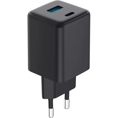 Зарядное устройство Proove Wall Charger USB+USB-C Pocket GaN Plus 25W Black (WCPG25111201): Особенности Power Delivery (PD), Быстрая зарядка, USB-C