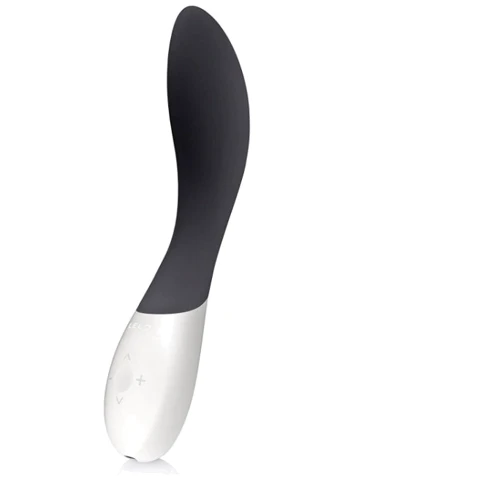 LELO Mona Wave - уникальный вибратор для точки G с движущейся головкой, 11x3.4 см, черный