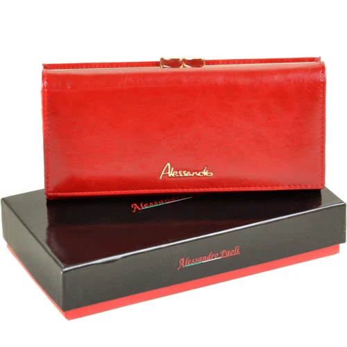 Женский кошелек Alessandro Paoli красный (29306 red)