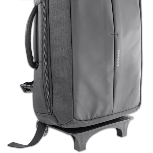 Мужской рюкзак-чемодан Skybow черный (VT-1017-black): Фактура Тканая, Матовая