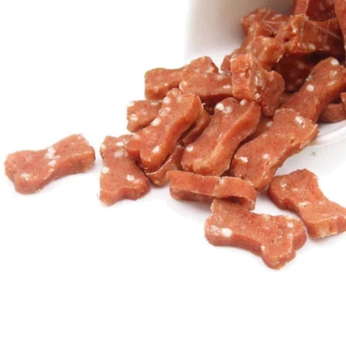 Лакомство для собак Селянські смаколики Курица с рисом в форме косточки 3 см 500 г (LSC-24)