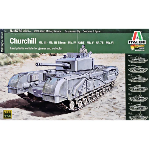Модель Italeri Британський танк Churchill Mk.III (IT15760)