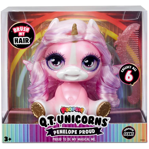 Игровой набор с ароматной фигуркой Poopsie W1 - Пенелопа Прауд (567318)