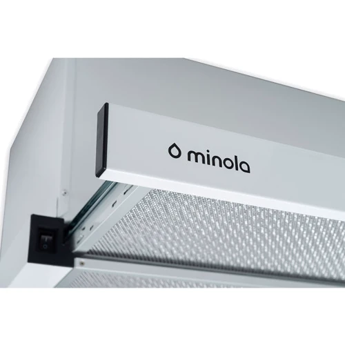 Вытяжка Minola HTL 5612 WH 1000 LED: Рекомендуемая площадь помещения (при высоте 2,7 м), м² более 28.5