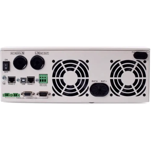 Гибридный солнечный инвертор Agent (SRNE) HFP4850S80-H 5 кВт 48В с Wi-fi: Номинальная мощность, кВт 5