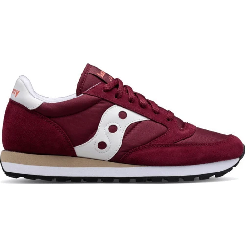 Кроссовки Saucony Jazz Original (2044-636s) 44 (11) бордовые натуральная замша демисезон