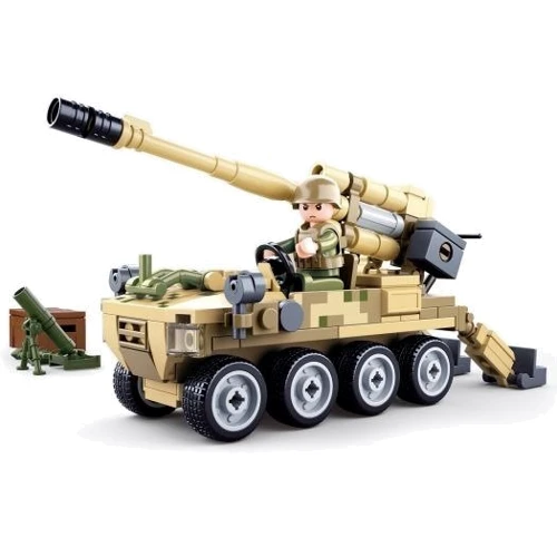 Конструктор Sluban Model Bricks Военный вездеход для штурма 159 деталей (M38-B0751): Производитель Sluban